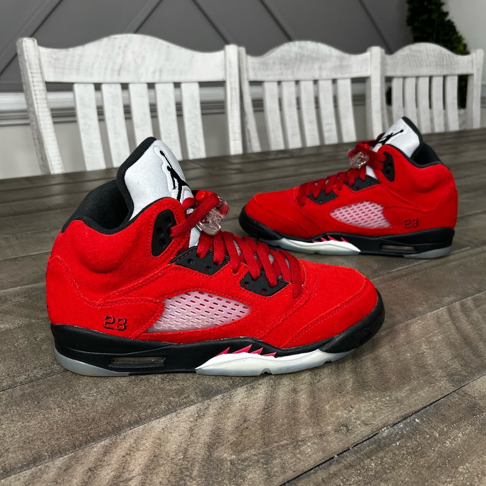 Nike Air Jordan 5 Raging Bull Sneakers Sz 7.5
